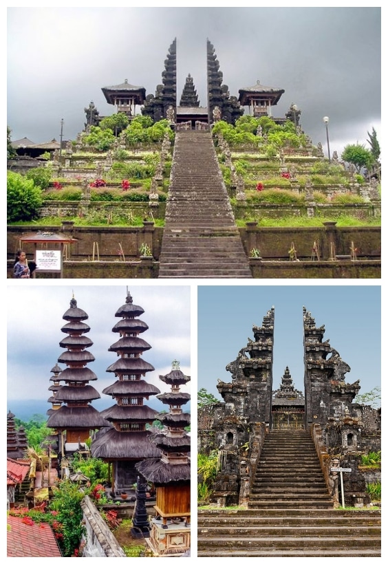 architecture temple de Besakih Bali
